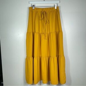 Bohemian Flowy Maxi Skirt